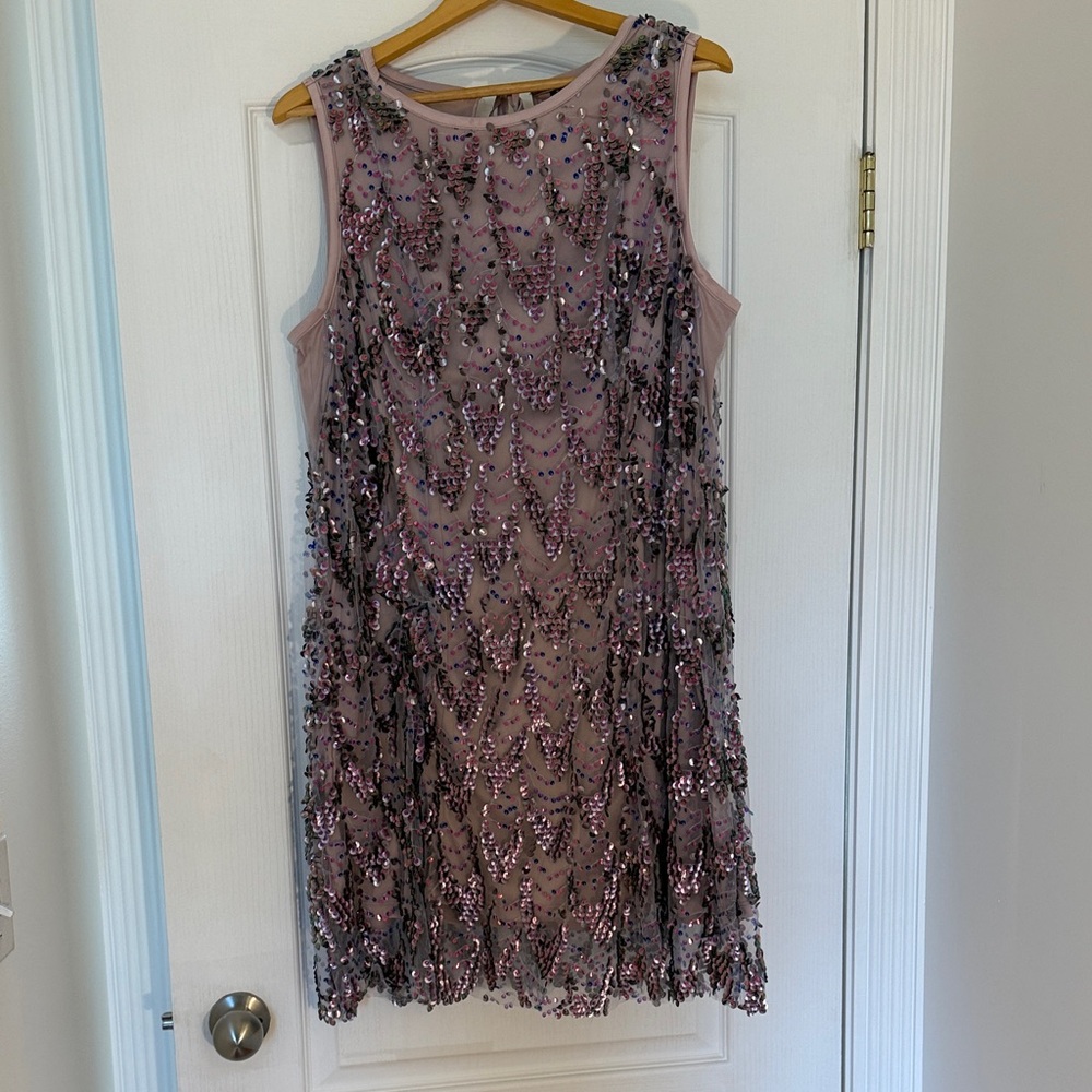 Elegant Sequin Embellished Dress
